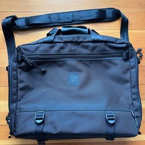 Topo Designs 3-Day Briefcase Ballistic Black